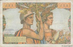 5000 Francs TERRE ET MER FRANCE 1951 F.48.04 F+