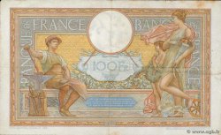 100 Francs LUC OLIVIER MERSON type modifié FRANCIA  1937 F.25.03 BC+