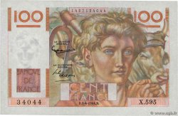 100 Francs JEUNE PAYSAN FRANCE  1954 F.28.43 NEUF