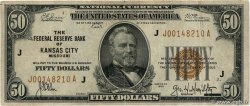 50 Dollars UNITED STATES OF AMERICA Kansas City 1929 P.398