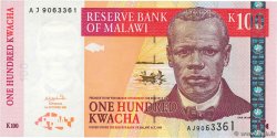 100 Kwacha MALAWI  2001 P.46a FDC