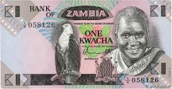 1 Kwacha ZAMBIA  1980 P.23a UNC