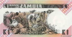 1 Kwacha ZAMBIA  1980 P.23a UNC