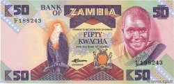 50 Kwacha ZAMBIE  1980 P.28a