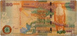 20000 Kwacha ZAMBIE 2003 P.47a B