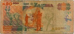 20000 Kwacha ZAMBIE 2003 P.47a B