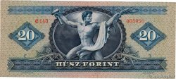20 Forint HUNGARY  1957 P.169a UNC-