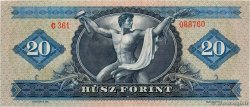 20 Forint HONGRIE  1965 P.169d SPL