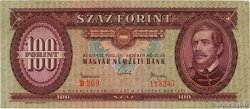 100 Forint HUNGARY  1962 P.171c VF