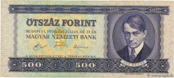500 Forint HUNGARY  1990 P.175a VF