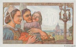 20 Francs PÊCHEUR FRANCE 1944 F.13.09 NEUF