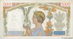 5000 Francs VICTOIRE Impression à plat FRANCE 1942 F.46.34 TTB