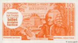 10 Francs VOLTAIRE Scolaire FRANCE régionalisme et divers 1967 F.(62) pr.NEUF