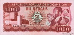 1000 Meticais MOZAMBIQUE  1986 P.132b UNC