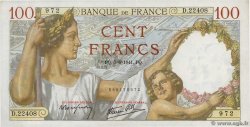 100 Francs SULLY FRANCE  1941 F.26.53