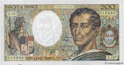 200 Francs MONTESQUIEU Modifié FRANCE  1994 F.70/2.01