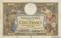 100 Francs LUC OLIVIER MERSON sans LOM FRANCE  1922 F.23.15