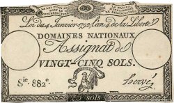 25 Sols FRANCE 1792 Ass.25a