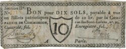 10 Sols FRANCE régionalisme et divers Paris 1791 Kc.75.077