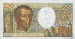 200 Francs MONTESQUIEU FRANCE 1981 F.70.01 VF+