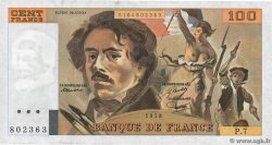 100 Francs DELACROIX modifié FRANCE  1978 F.69.01d