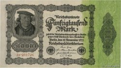 50000 Mark ALLEMAGNE 1922 P.079