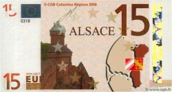 15 Euro Lot FRANCE regionalismo e varie  2008  FDC