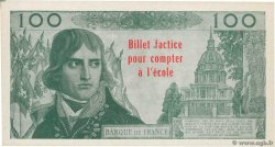 100 Nouveaux Francs Bonaparte Scolaire FRANCE Regionalismus und verschiedenen  1963 F.(59) fST+