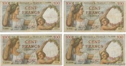 100 Francs SULLY Lot FRANCIA  1940 F.26(lot) q.MB