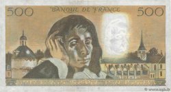 500 Francs PASCAL FRANKREICH  1987 F.71.35 SS