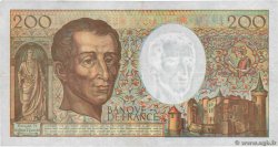 200 Francs MONTESQUIEU FRANCE  1992 F.70.12c F+
