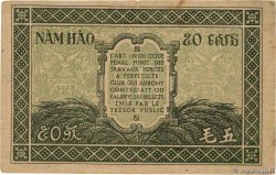 50 Cents FRANZÖSISCHE-INDOCHINA  1942 P.091a fSS