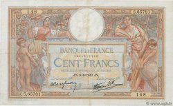 100 Francs LUC OLIVIER MERSON type modifié FRANCIA  1939 F.25.45