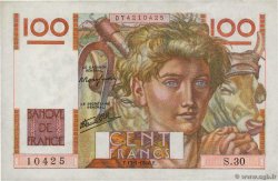 100 Francs JEUNE PAYSAN FRANKREICH  1946 F.28.02