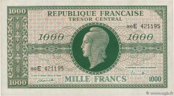 1000 Francs MARIANNE THOMAS DE LA RUE FRANCE 1945 VF.13.02 SPL