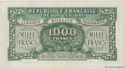 1000 Francs MARIANNE THOMAS DE LA RUE FRANCE 1945 VF.13.02 SPL