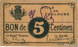 5 Centimes FRANCE régionalisme et divers Toulouse 1914 JP.31-177