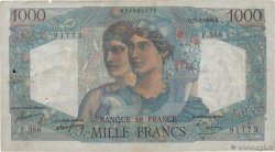 1000 Francs MINERVE ET HERCULE FRANCE 1948 F.41.19 TB
