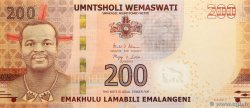 200 Emalangeni SWAZILAND  2017 P.43