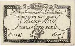 25 Sols FRANCE  1792 Ass.25a
