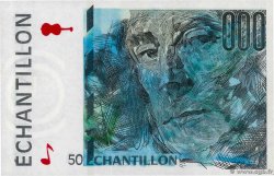 50 Francs SAINT-EXUPÉRY type Ravel Échantillon FRANCE régionalisme et divers  1995 