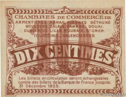 10 Centimes FRANCE regionalism and various Nord et Pas-De-Calais 1918 JP.094.02 AU