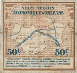 50 Centimes FRANCE régionalisme et divers Orléans et Blois 1920 JP.096.01 TTB
