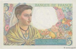 5 Francs BERGER FRANCE 1947 F.05.07 pr.SPL
