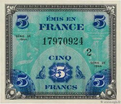 5 Francs DRAPEAU FRANCE 1944 VF.17.02