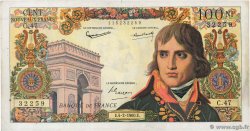 100 Nouveaux Francs BONAPARTE FRANCIA 1960 F.59.05