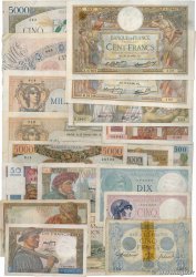 Lot de 20 billets : Pour Débuter une collection Lot FRANCE 1915 F.LOT VG