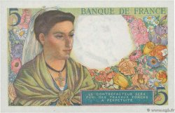 5 Francs BERGER FRANCE 1943 F.05.03 pr.NEUF