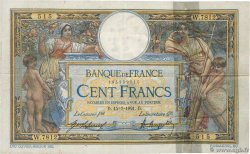 100 Francs LUC OLIVIER MERSON sans LOM FRANCE 1921 F.23.14 TB