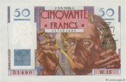 50 Francs LE VERRIER FRANCE 1946 F.20.03 SPL+
